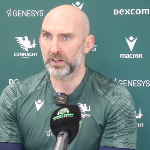 “Hopefully he’s left the golf club at home”

John Muldoon chats about Bundee who returns to Dexcom Stadium later this week 🟢🦅

#ConnachtRugby